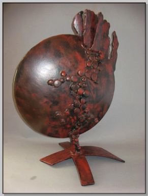 Time is a Thief - revised - opposite side 36”h Time is a Thief - revised - opposite side 36”h